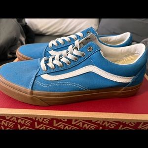 Vans old skool blue size 11